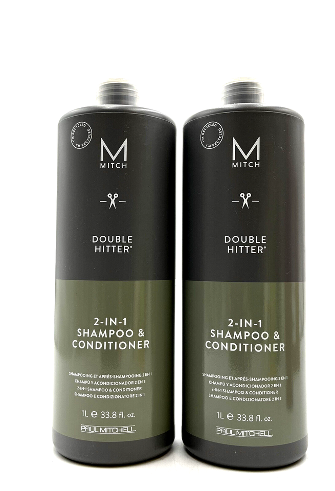 Paul Mitchell Double Hitter 2-IN-1 Shampoo & Conditioner 33.8 oz-2 Pack - $96.97