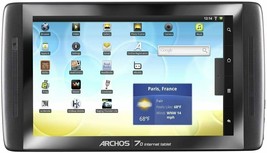 Archos 70 Internet Tablet 250GB Wi-Fi 7&quot; Audio Video MP3 Wma Wav Aac Flac Player - £280.01 GBP