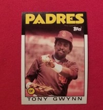 1986 Topps Tony Gwynn #10 San Diego Padres Free Shipping - $1.79