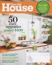 This Old House October 2012 (50 Easy Upgrades under $100) [Single Issue ... - $7.83