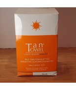 TanTowel Half Body Plus Self-Tanning Towelette - Pack of 10 - £37.66 GBP