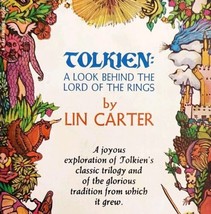 Tolkien A Look Behind Lord Of The Rings 1973 Fantasy Lin Carter Vintage ... - $29.99