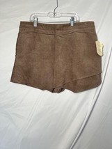 Women&#39;s Altar&#39;d State Brown Corduroy Skort Size L NWT - $17.14