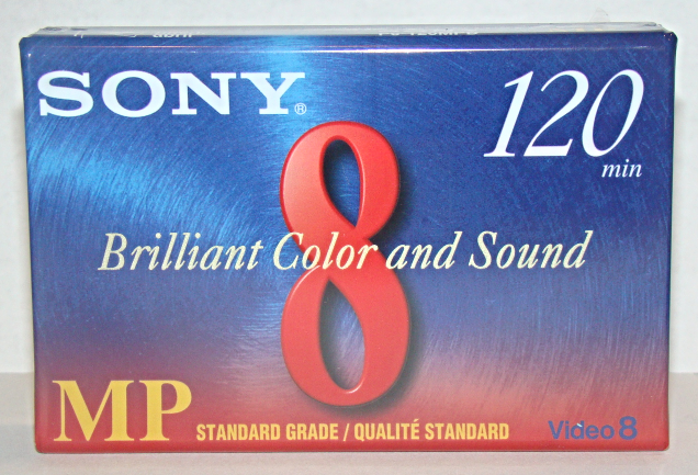 Primary image for SONY 8mm Tape - Video 8 MP Standard Grade - 120 Minutes