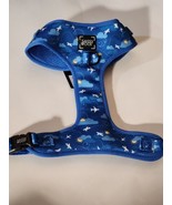 Sassy Woof Dog Harness Size L 18.5-22” Neck 22-33&quot; Girth Up Up &amp; Away Pa... - £12.44 GBP