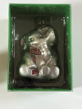 St Louis Zoo Animals Always Elephants Christmas Ornament Glass Blown Ornament - £33.57 GBP