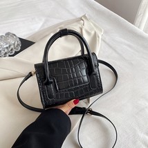 Style Metallic Top Handle Leather Mini Phone Crossbody Bags for Women Luxury Bra - £30.91 GBP