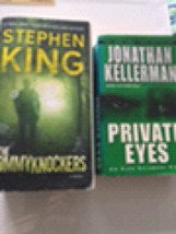 Set Of 2 Books:the Tommyknockers By Stephen King &amp; Private Eyes By Kellerman - £15.71 GBP