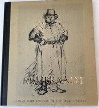 Rembrandt Van Rijn Book And 20 Photo Slides By Diane Kelder 1970 - $44.55