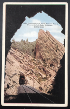 Vintage D&amp;SL Denver &amp; Salt Lake Railroad at Sentinel Rock CO Tunnel #4 Postcard - $8.59