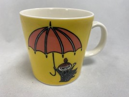 Arabia Moomin Mug Little My Yellow / Pikku Myy Keltainen crown - $54.44