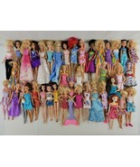HUGE LOT of 40 Vintage 1999+ BARBIE Dolls With Clothing Mattel Clones Princesses - £187.84 GBP