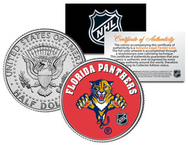 Florida Panthers Nhl Hockey Jfk Kennedy Half Dollar U.S. Coin * Licensed * - £6.73 GBP