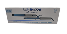 BaBylissPro Limited Edition Styling Set Extended Barrel Curling Iron, Wand - £94.32 GBP