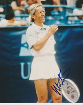 Martina Navratilova Autographed Glossy 8x10 Photo - €30,61 EUR