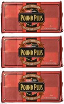 3x TRADER JOE&#39;S Pound Plus Belgium 72% Cacao Dark Chocolate Bars YUM! 03... - £25.25 GBP