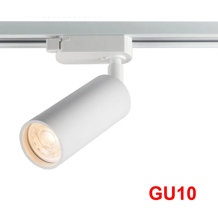1PCS LED Track Light GU10 Rail Spots Lamp Bulb For Store Shop Showroom Adjustabl - £165.97 GBP