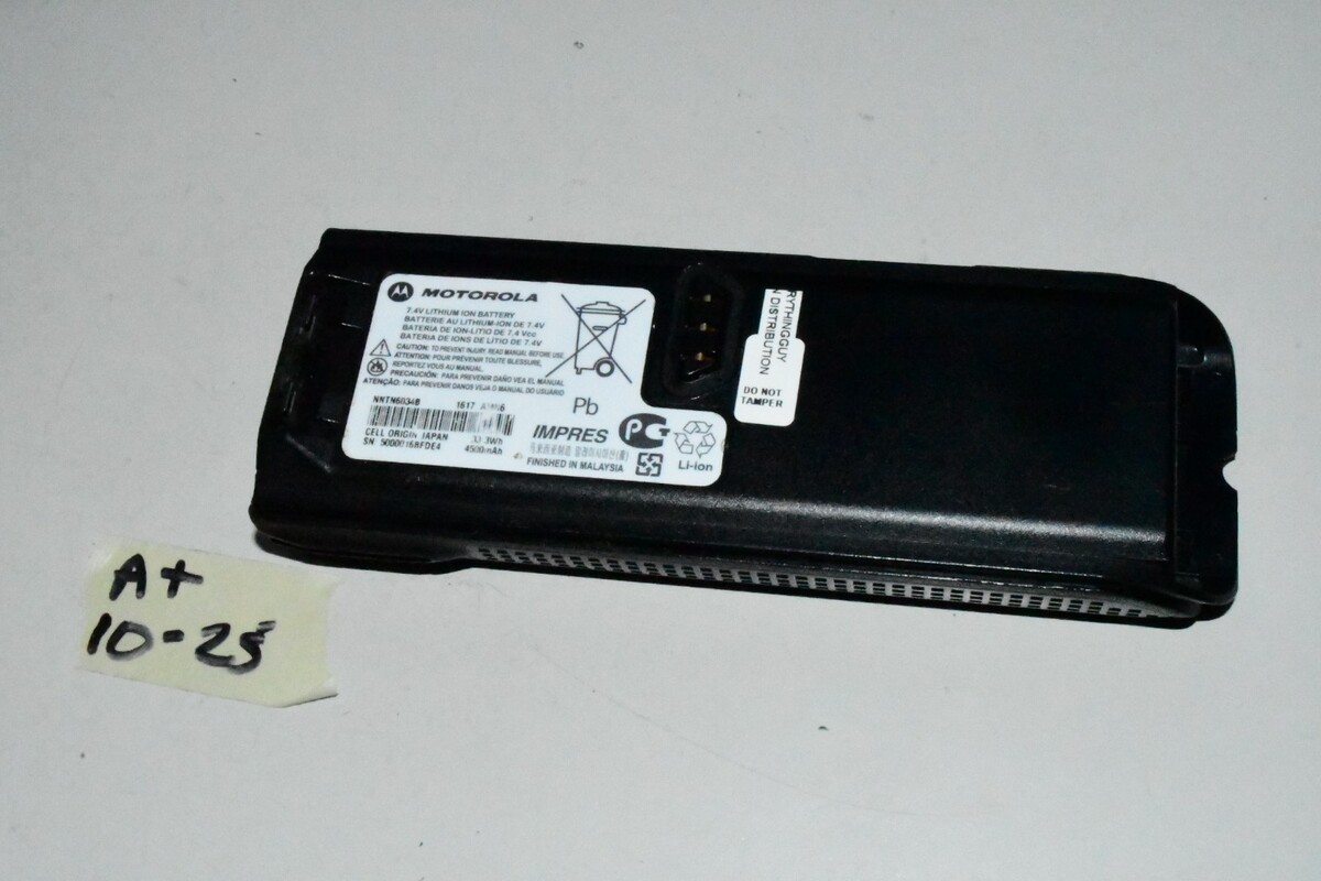 Motorola NNTN6034B Impres Li-ion 4500mAh Battery for XTS5000-3000-OEM-MI... - $31.85
