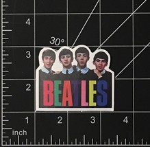 The Beatles Vinyl Sticker British Invasion Rock Band Logo John Paul Ringo George - $3.50