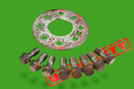 91-95 mercedes r129 300sl 300sd s350 fly wheel spacer washer with bolts ... - $49.87