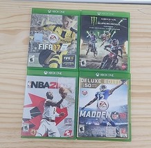 Xbox One Games Monster Energy Supercross FIFA 17 Madde. 16 Nba2k18 - £10.28 GBP