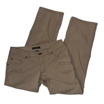 5.11 Tactical Khaki Flat Front Ripstop Chino Zippered Pants Womens US 12 Pockets - £19.98 GBP
