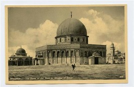 Mosque of Omar or The Dome of the Rock Postcard Jerusalem Palestine  - £14.02 GBP
