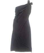 Victoria&#39;s Secret XS Black One Shoulder Sheath Dress - $27.28 CAD