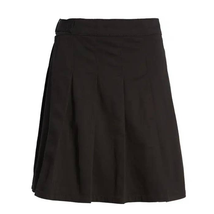 BP. by Be Proud Gender Inclusive Pleated Cotton Twill Skirt Black Medium... - $35.00