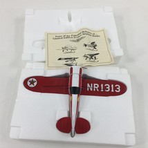 Wings Of Texaco 1930 Travel Air Model R Mystery Ship DieCast Airplane COA No Box - £10.38 GBP