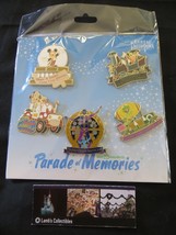 Disney Parks Annual Passholder parade of memories 5 LE pin set - £81.10 GBP