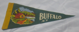 Buffalo NY  Pennant 1950&#39;s - £5.99 GBP