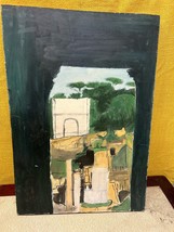 Mid century oil on board unfinished works. Attributed Robert Appel - £31.65 GBP