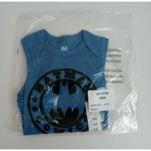 New DC Comics Blue Batman Comics Body Suit Size Newborn - $184.50 MXN