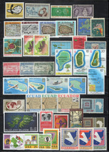 Maps On Stamps Collection Most MNH Flags Planes Communications ZAYIX 022... - £15.73 GBP
