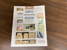 *Slight Damage Good Housekeeping Simple Organizing Wisdom Book - £7.04 GBP