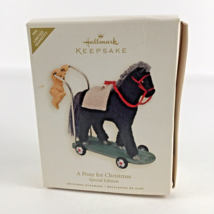 Hallmark Keepsake Christmas Ornament A Pony For Christmas Special Editio... - $16.78