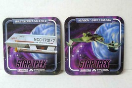 Star Trek Movie Paramount Pictures Klingon Shuttlecraft Images 1997 Coasters - £3.35 GBP