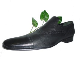 Bally Black Men&#39;s Loafer Leather Stretch Dress Shoes Size US 12 D - $261.44