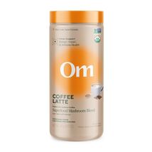 4/26 OM MUSHROOM SUPERFOOD Coffee Latte Blend – Functional Mushroom Powd... - $23.75