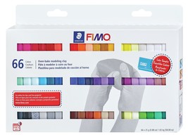 Fimo Professional Soft Polymer Clay 66/Pkg-Assorted - £39.19 GBP