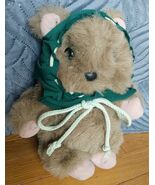 Vintage Star Wars Plush Ewok 12&quot; Green Hood Return of Jedi  Disneyland P... - $284.25 MXN
