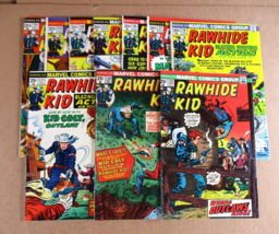 Rawhide Kid Marvel Comics Lot of 10 Marvel Western  Good Condition - $29.75