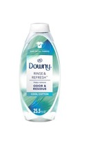 Downy Liquid Rinse &amp; Refresh Fabric Rinse, Cool Cotton Scent, 25.5 Ounce... - £11.67 GBP