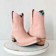 Lane Boots EMMA JANE Womens Cowboy Bootie Western Pink Cowgirl Short Ank... - $133.65