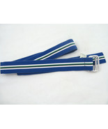 NEW! NWT! Polo Ralph Lauren Classic Grosgrain Repp Stripe Belt! S    Blue - £35.54 GBP