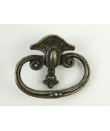 VINTAGE SINGLE DRAWER PULL REPLACEMENT 3396 OVAL RING VICTORIAN 2&quot; WIDE - £4.34 GBP