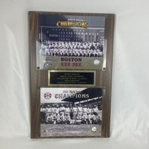 1918 And 2004 Boston Red Sox World Series Champions Team Photos On Wood ... - £36.65 GBP