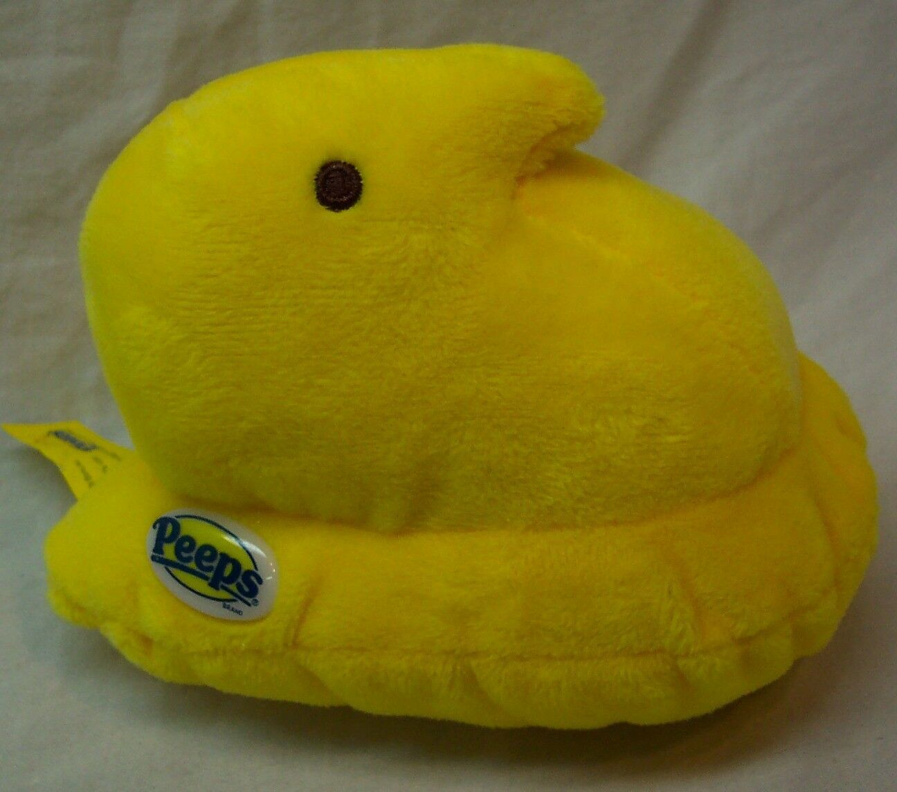 Primary image for Just Born Peeps SOFT YELLOW CHICK PEEP 5" Plush STUFFED ANIMAL TOY