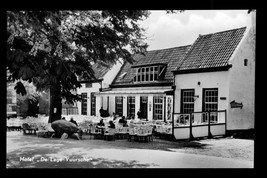 Vintage RPPC Postcard Real Photo Hotel De Lage Vuursche Netherlands - £11.86 GBP